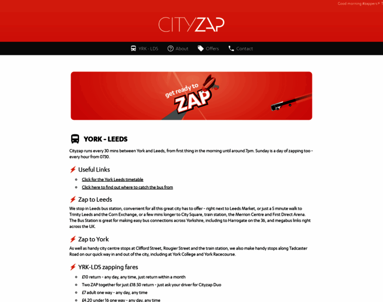Cityzap.co.uk thumbnail
