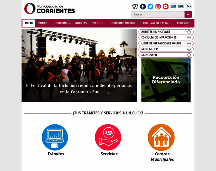 Ciudaddecorrientes.gov.ar thumbnail