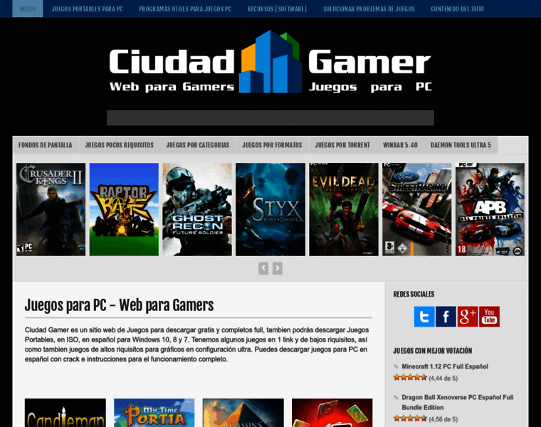 Ciudadgamer.com thumbnail