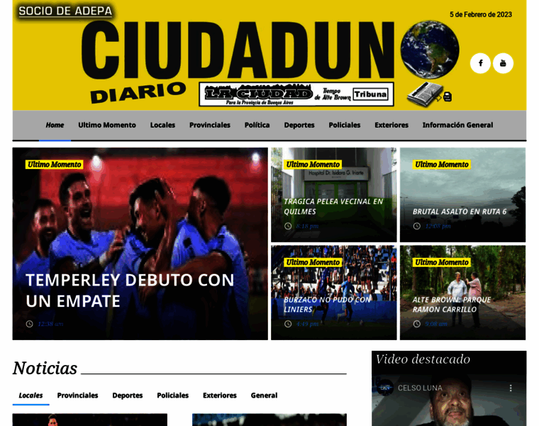 Ciudaduno.com.ar thumbnail