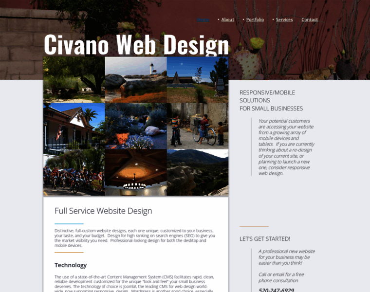 Civanowebdesign.com thumbnail