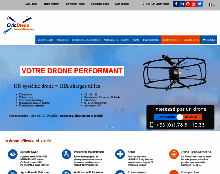 Civic-drone.fr thumbnail