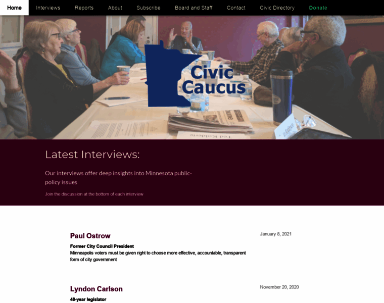 Civiccaucus.org thumbnail