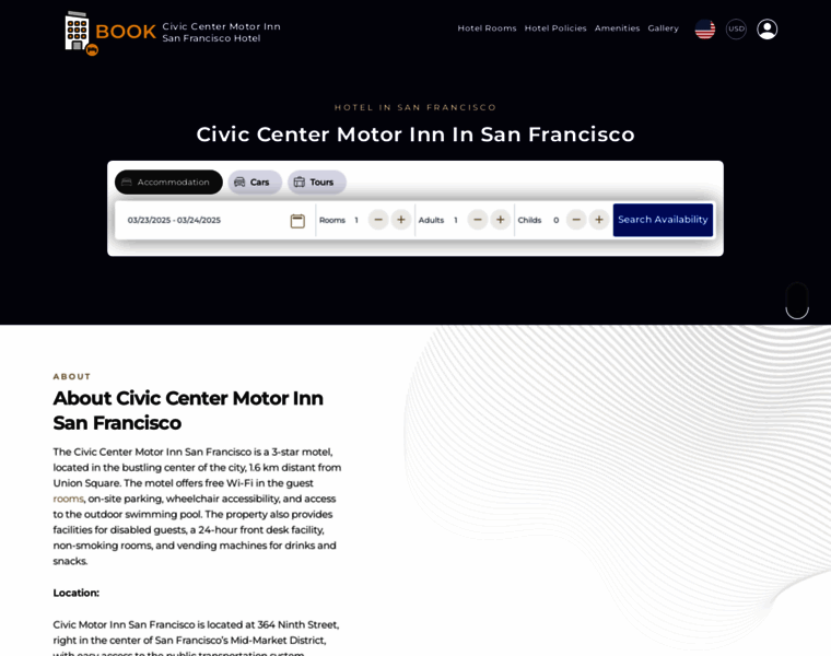 Civiccentermotorinnsanfrancisco.us thumbnail