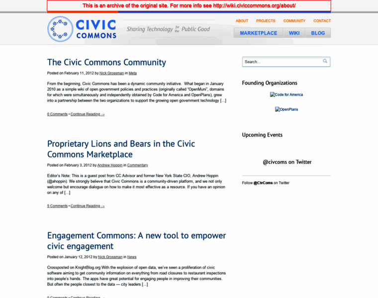 Civiccommons.org thumbnail