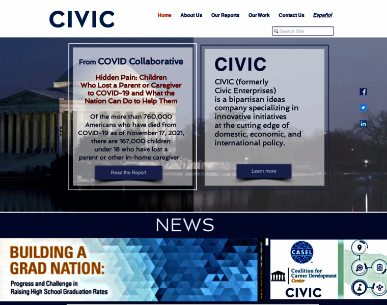 Civicenterprises.net thumbnail