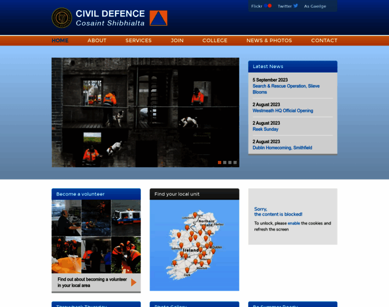 Civildefence.ie thumbnail