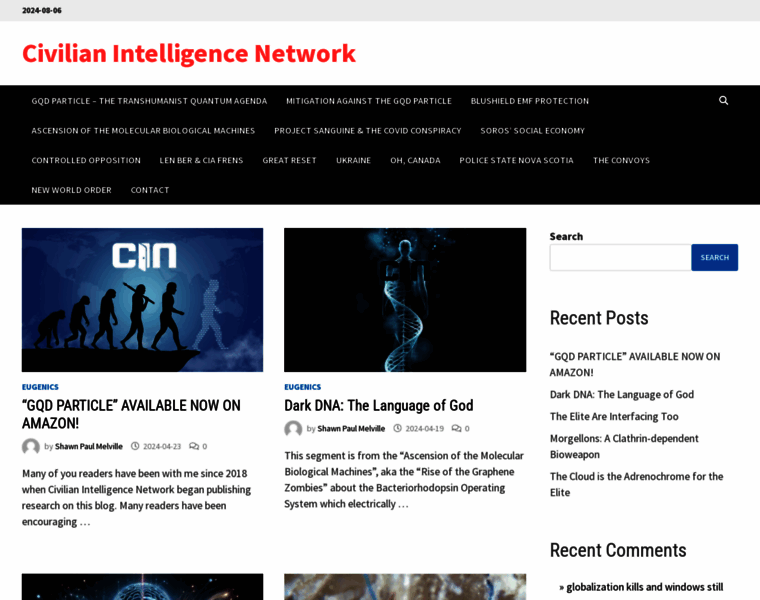 Civilianintelligencenetwork.ca thumbnail