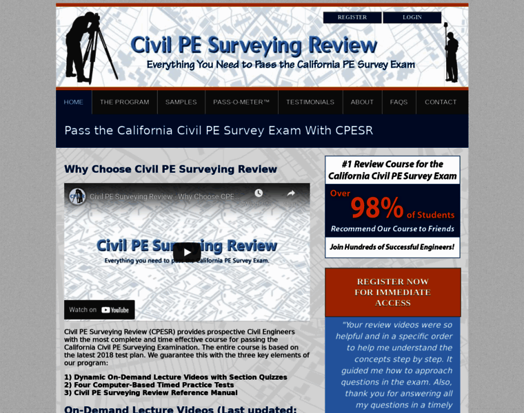 Civilpesurveyreview.com thumbnail
