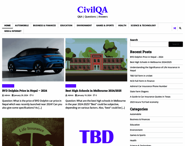 Civilqa.com thumbnail