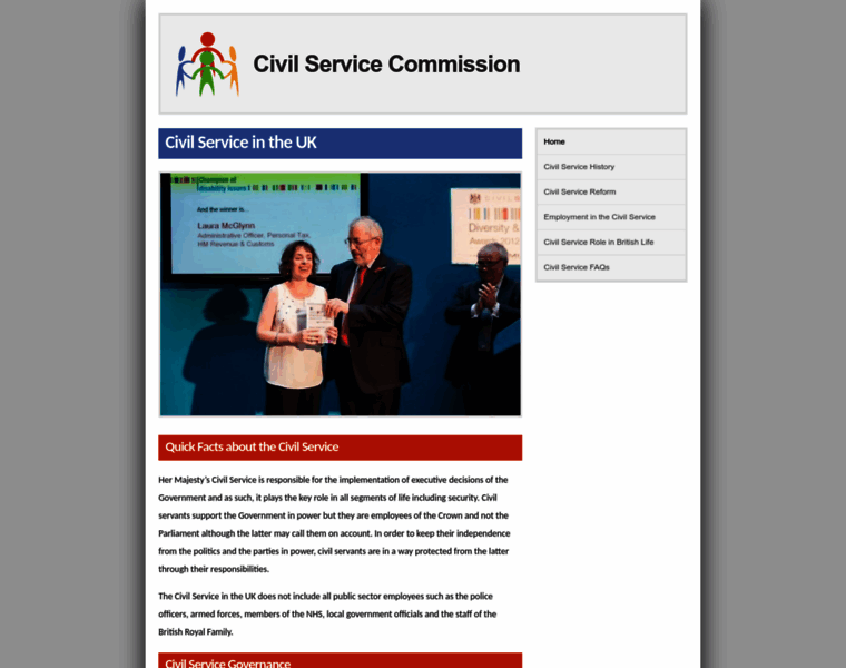 Civilservicecommission.org.uk thumbnail