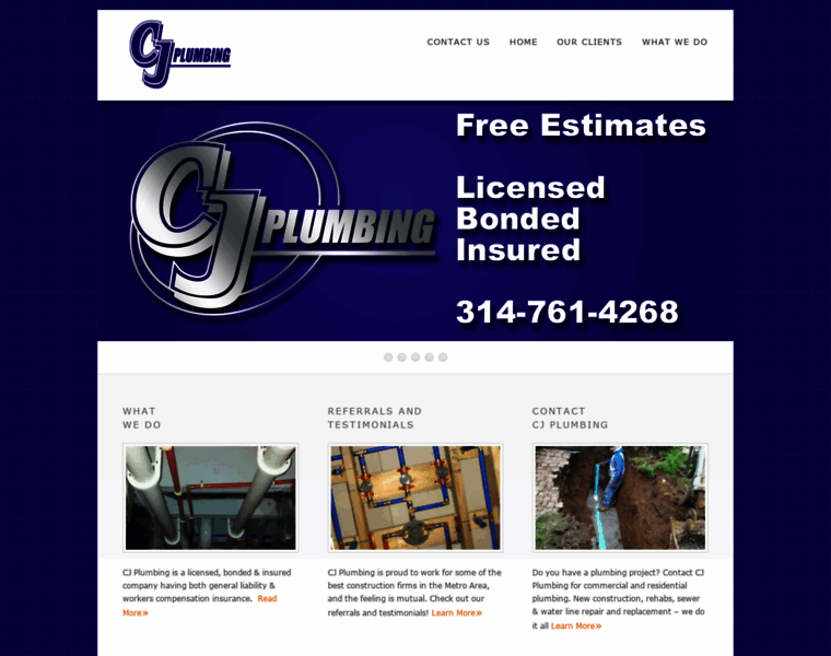 Cj-plumbing.com thumbnail