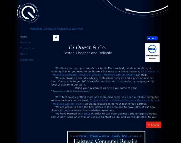 Cj-quest.co.uk thumbnail