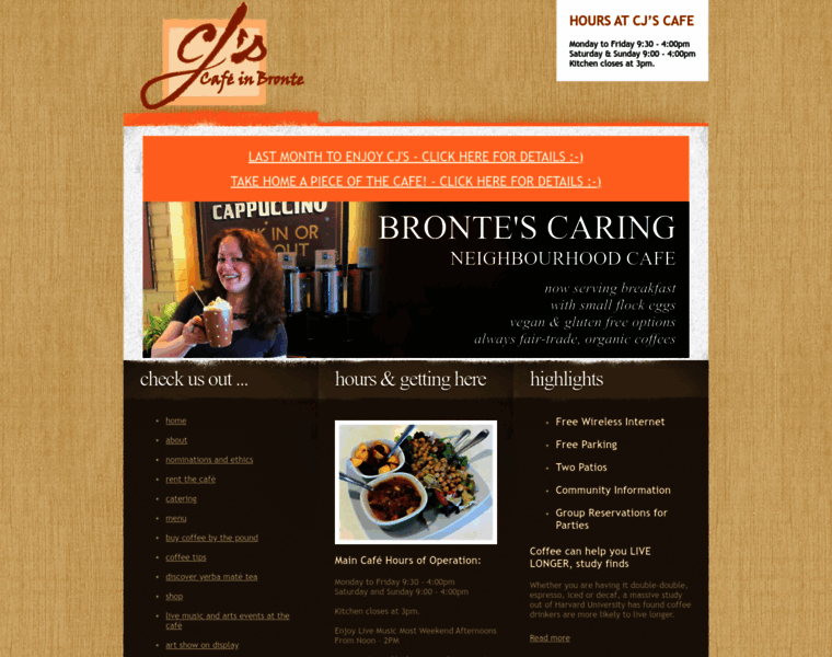 Cjscafeinbronte.com thumbnail Cjscafeinbronte.com thumbnail