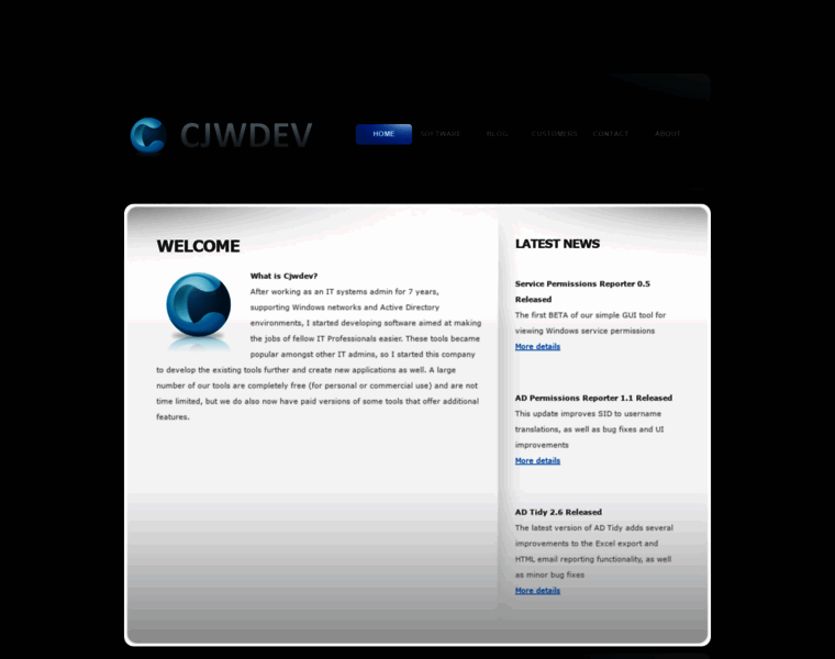 Cjwdev.co.uk thumbnail