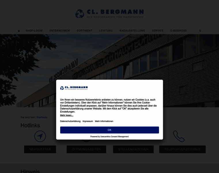 Cl-bergmann.de thumbnail