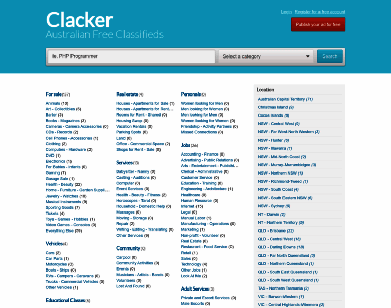 Clacker.com.au thumbnail