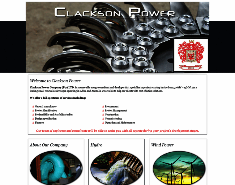 Clacksonpower.co.za thumbnail