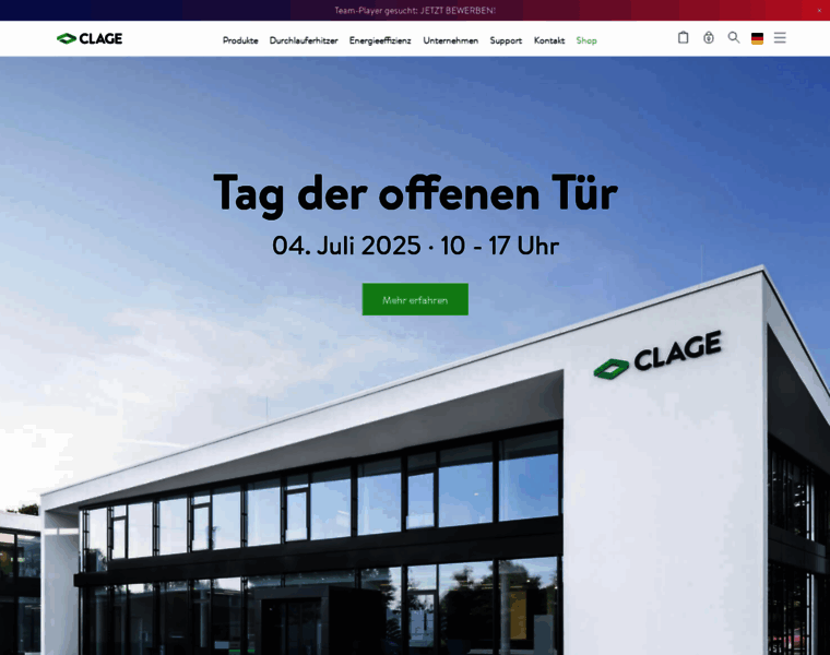 Clage.de thumbnail Clage.de thumbnail