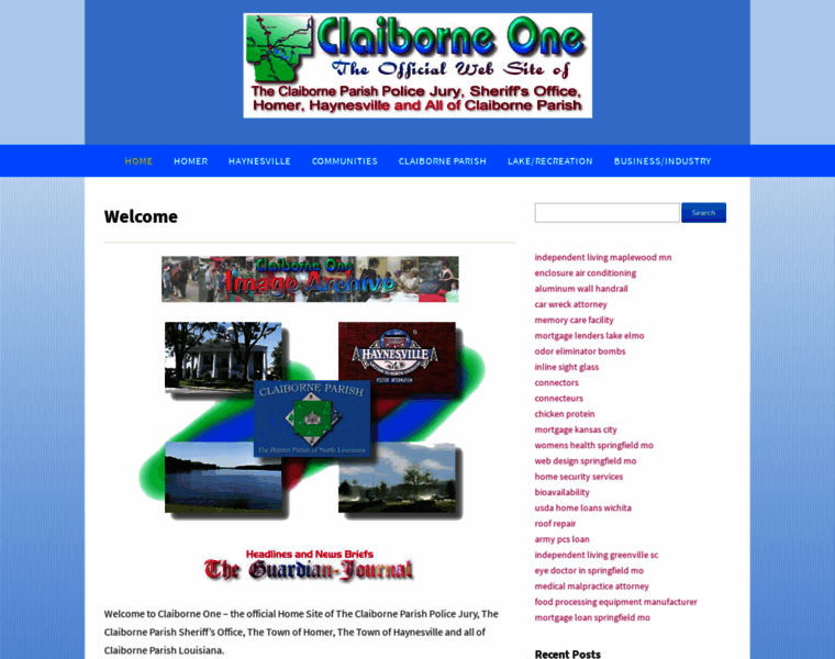 Claiborneone.org thumbnail