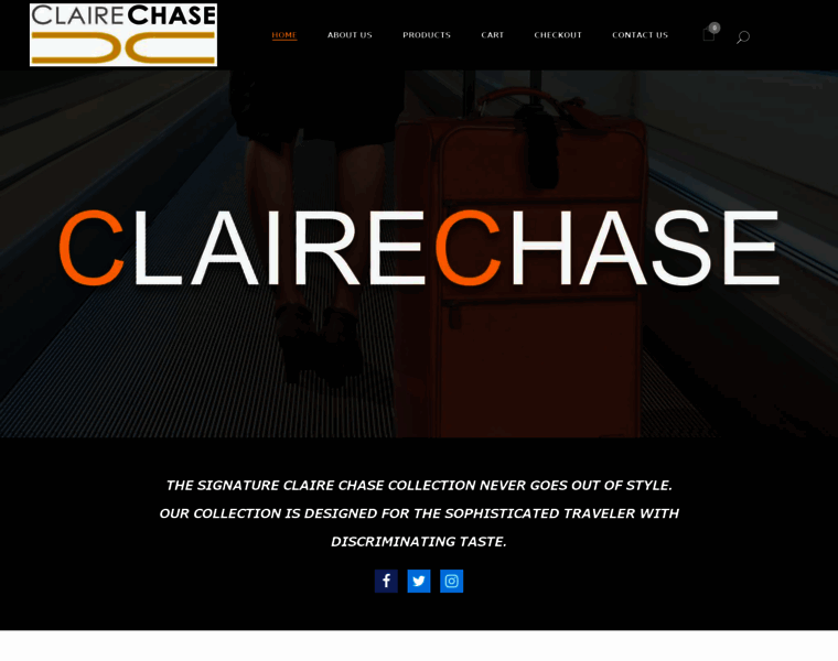 Clairechase.com thumbnail
