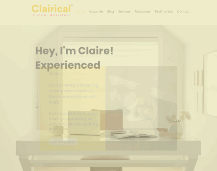 Clairical.co.uk thumbnail