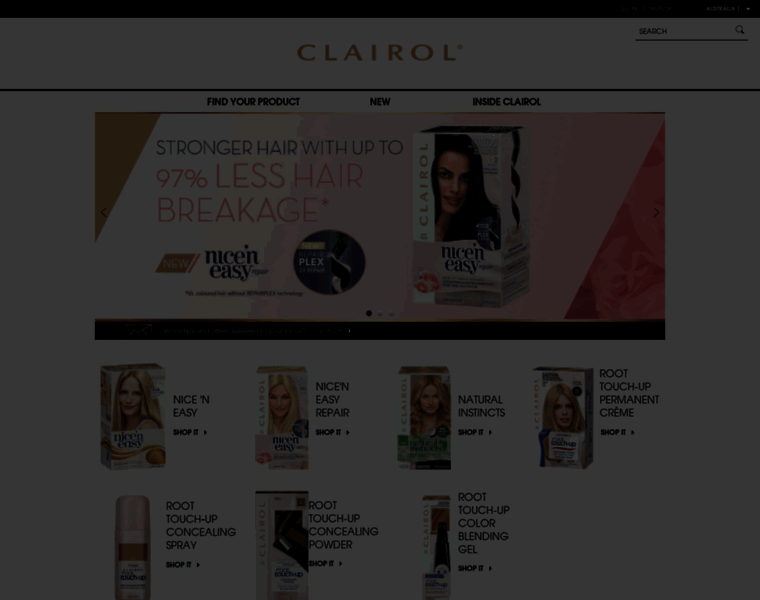 Clairol.com.au thumbnail