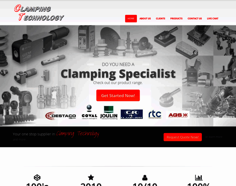 Clampingtechnology.co.za thumbnail Clampingtechnology.co.za thumbnail
