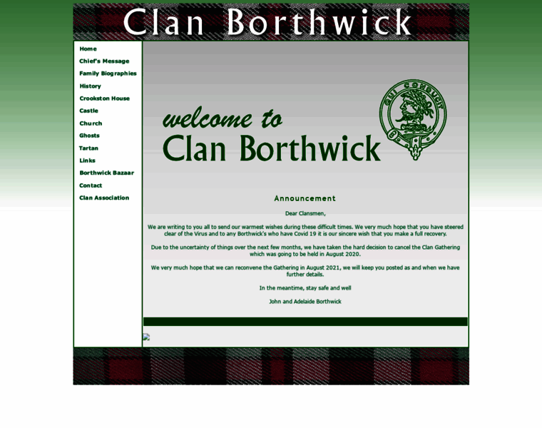 Clanborthwick.com thumbnail