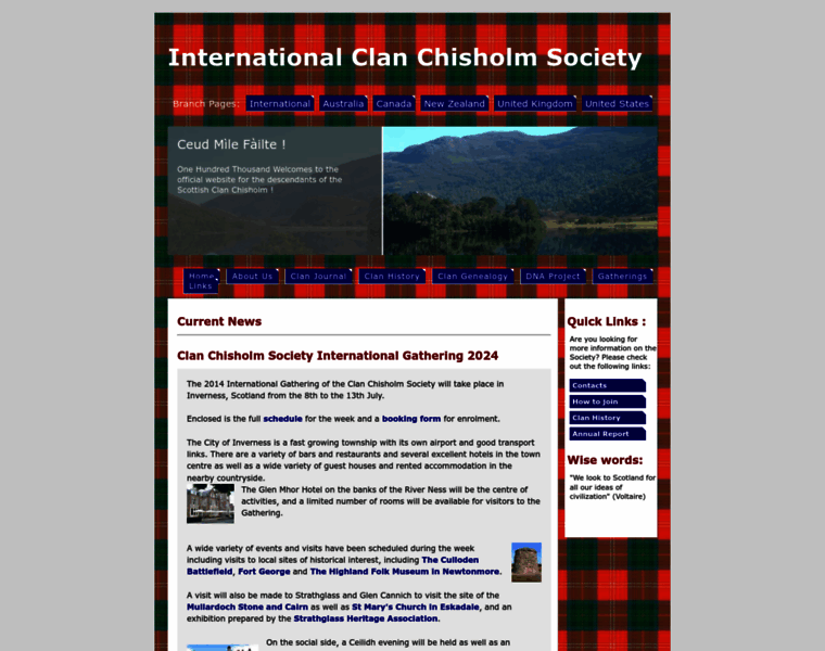Clanchisholmsociety.org thumbnail