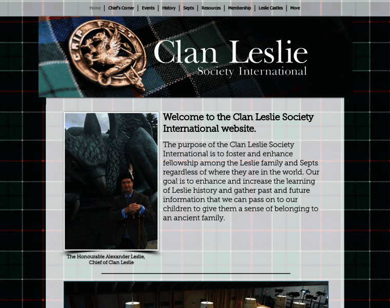 Clanlesliesociety.org thumbnail