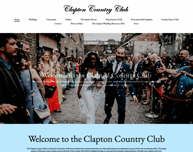 Claptoncountryclub.co.uk thumbnail