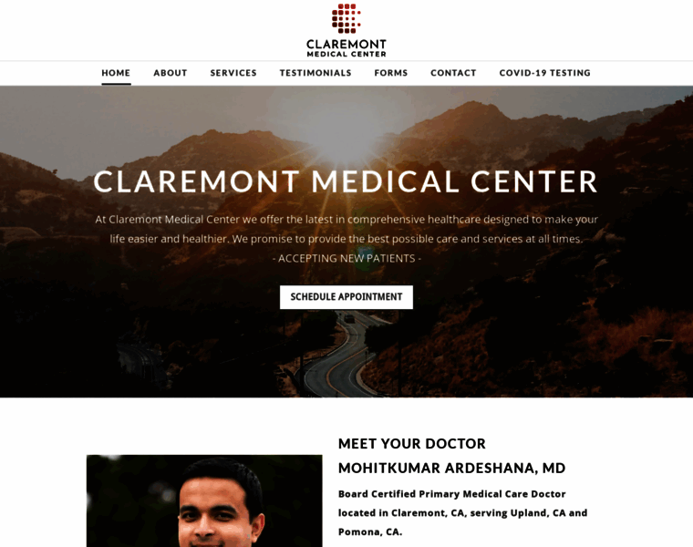 Claremontmedicalcenter.com thumbnail