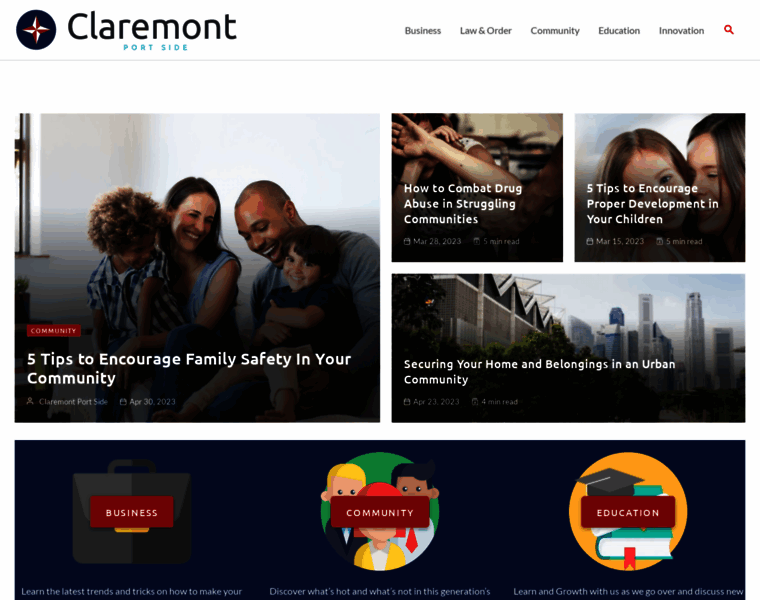 Claremontportside.com thumbnail