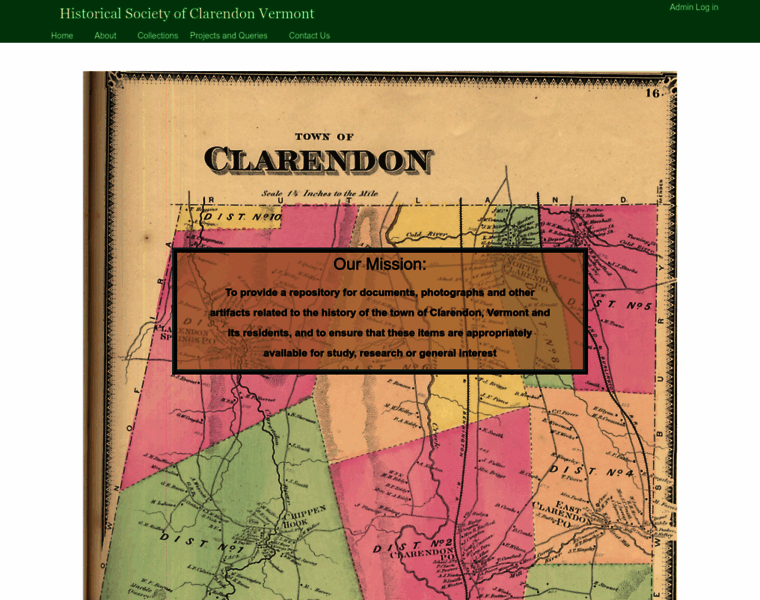 Clarendonvthistory.org thumbnail