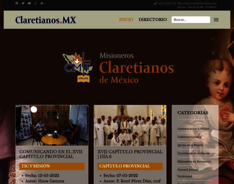 Claretianos.mx thumbnail