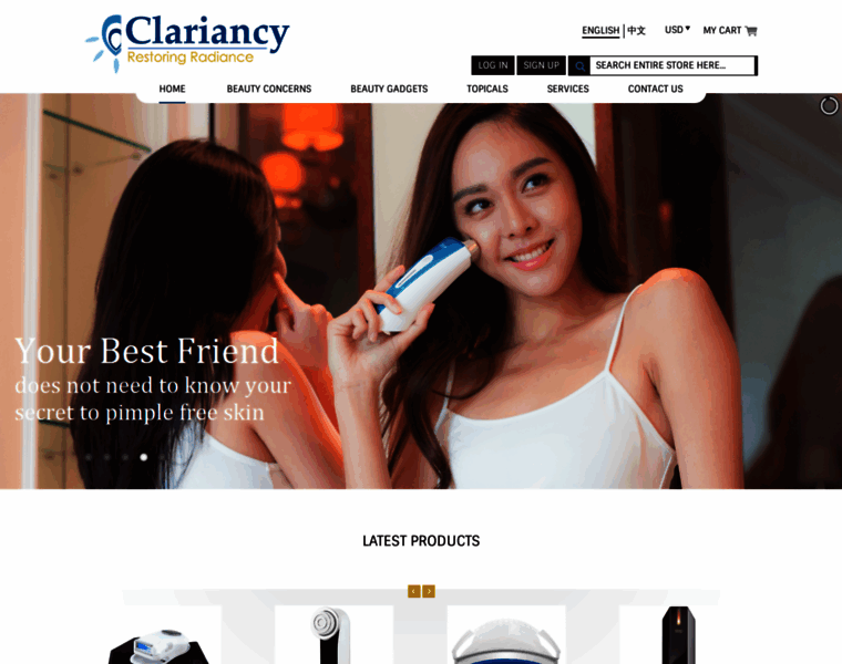 Clariancy.com thumbnail