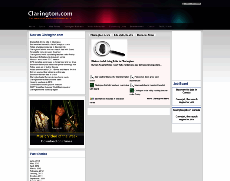 Clarington.com thumbnail