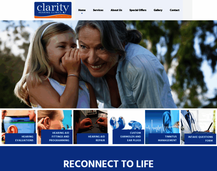 Clarityhearingclinics.com thumbnail