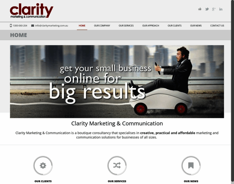Claritymarketing.com.au thumbnail