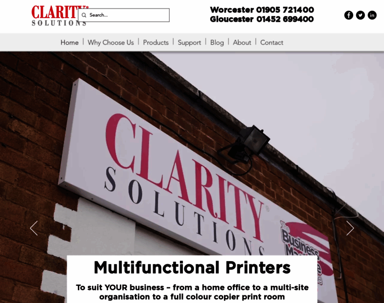Claritysolutions.co.uk thumbnail