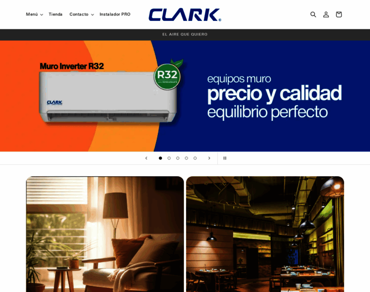 Clark-airconditioning.com thumbnail