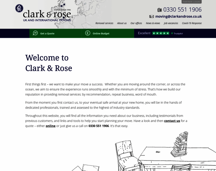Clarkandrose.co.uk thumbnail