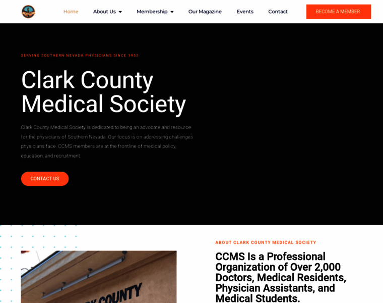 Clarkcountymedical.org thumbnail