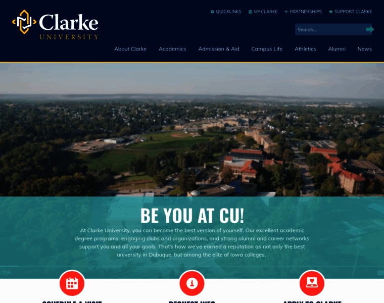 Clarke.edu thumbnail
