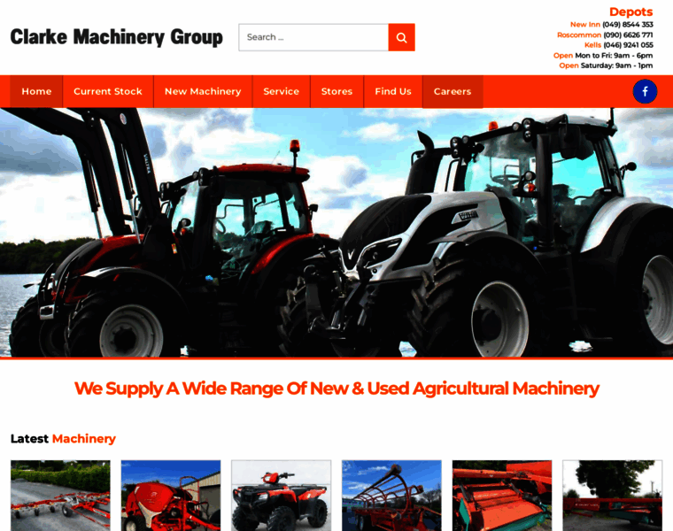 Clarkemachinery.ie thumbnail