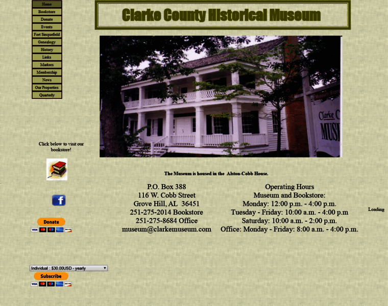Clarkemuseum.com thumbnail