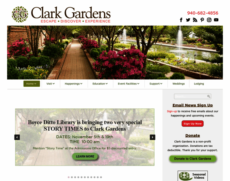 Clarkgardens.com thumbnail