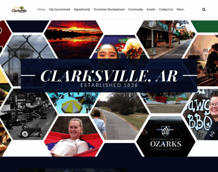 Clarksvillear.gov thumbnail