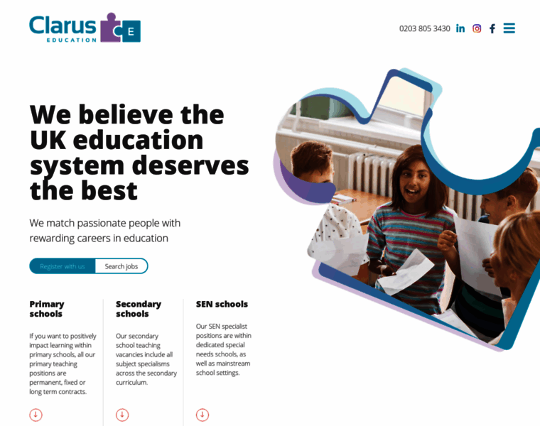 Clarus-education.co.uk thumbnail
